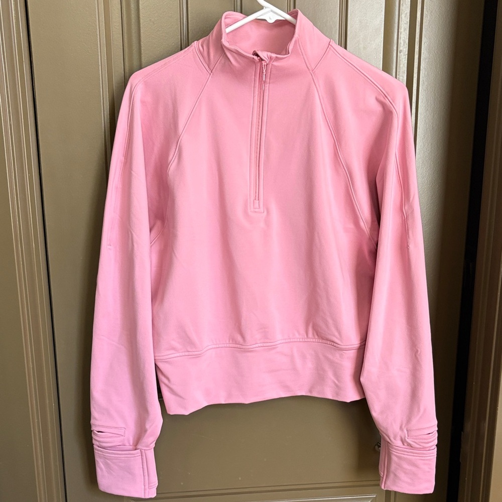 Lululemon It’s Rulu Fleece Half Zip, Size 6